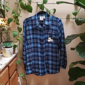 Mickey Mouse pocket flannel